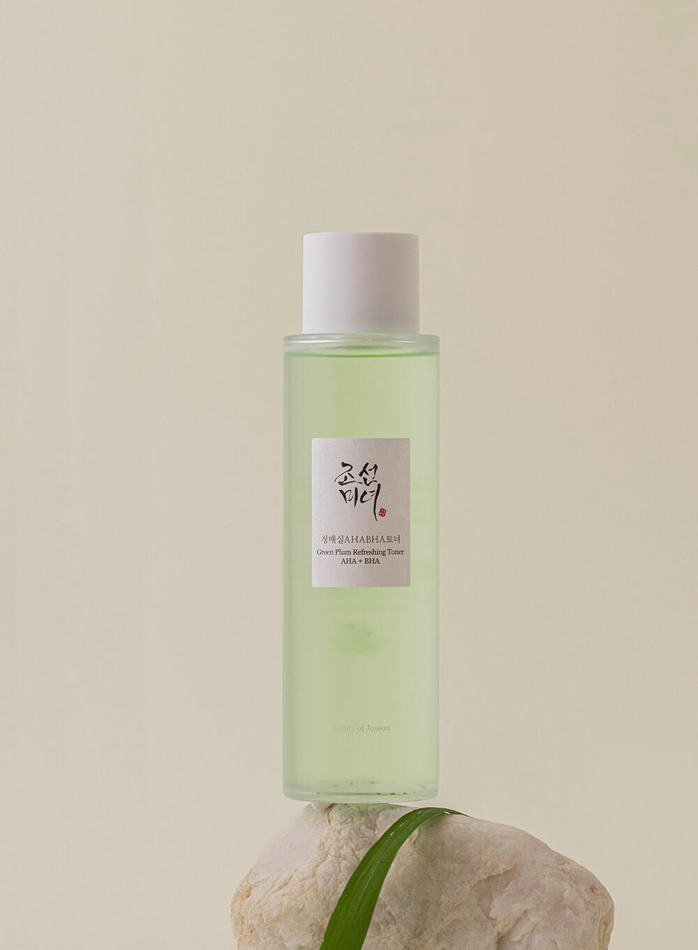 [BeautyOfJoseon] GREEN PLUM REFRESHING TONER : AHA + BHA 150ML