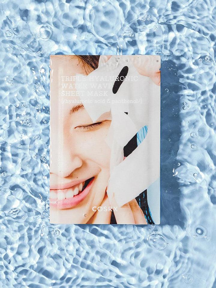[Cosrx] HYDRIUM TRIPLE HYALURONIC WATER WAVE SHEET MASK 1EA 2G