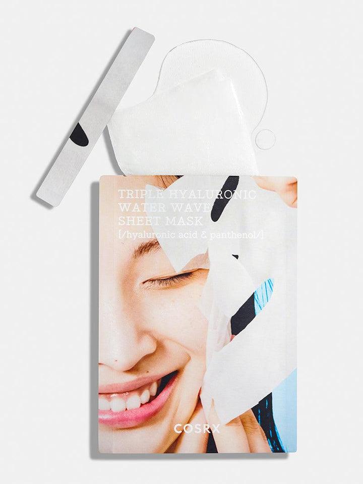 [Cosrx] HYDRIUM TRIPLE HYALURONIC WATER WAVE SHEET MASK 1EA 2G