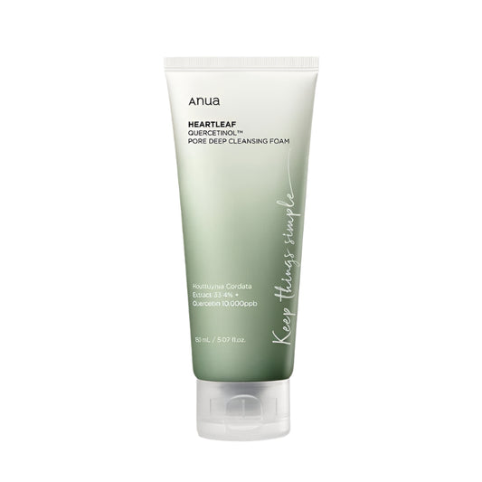 [Anua] HEARTLEAF QUERCETINOL PORE DEEP CLEANSING FOAM 150ML