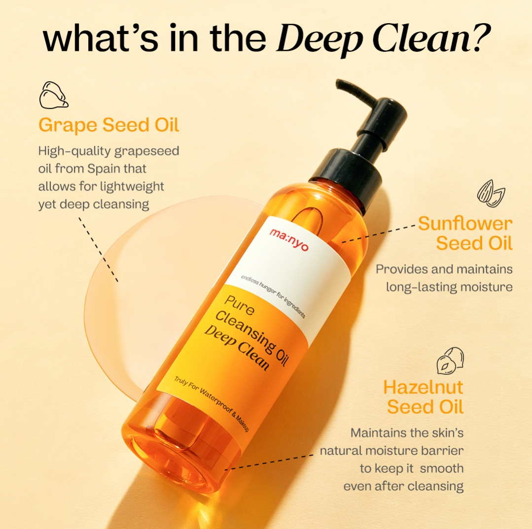 [Ma:nyo] PURE CLEANSING OIL DEEP CLEAN 200ML