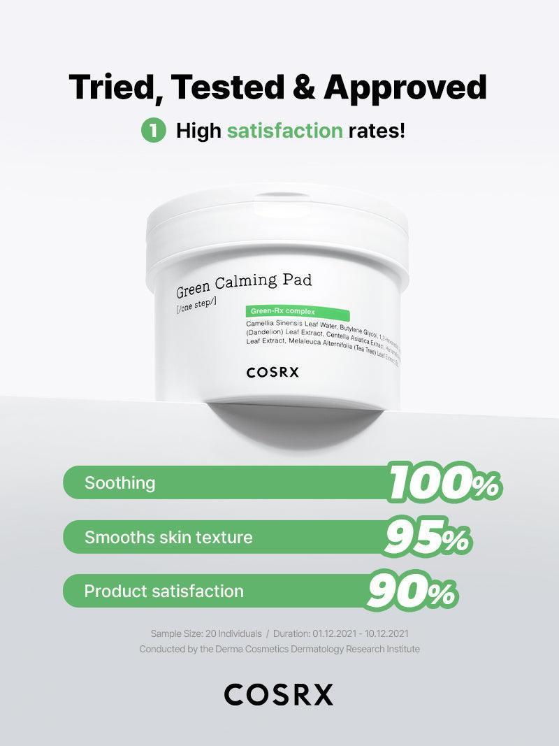 [Cosrx] ONE STEP GREEN HERO CALMING PAD 70PCS