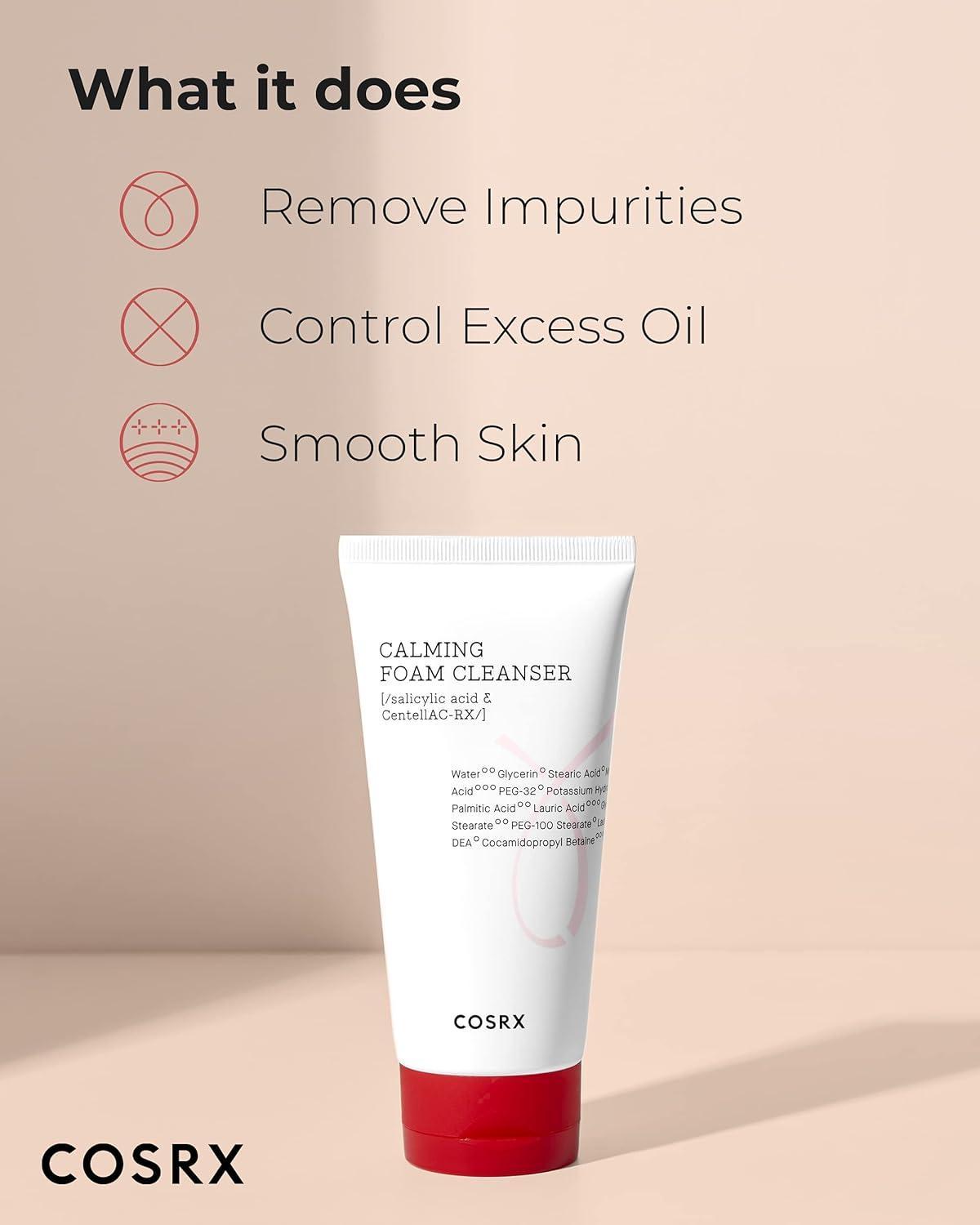 [Cosrx] AC COLLECTION CALMING FOAM CLEANSER 150ML