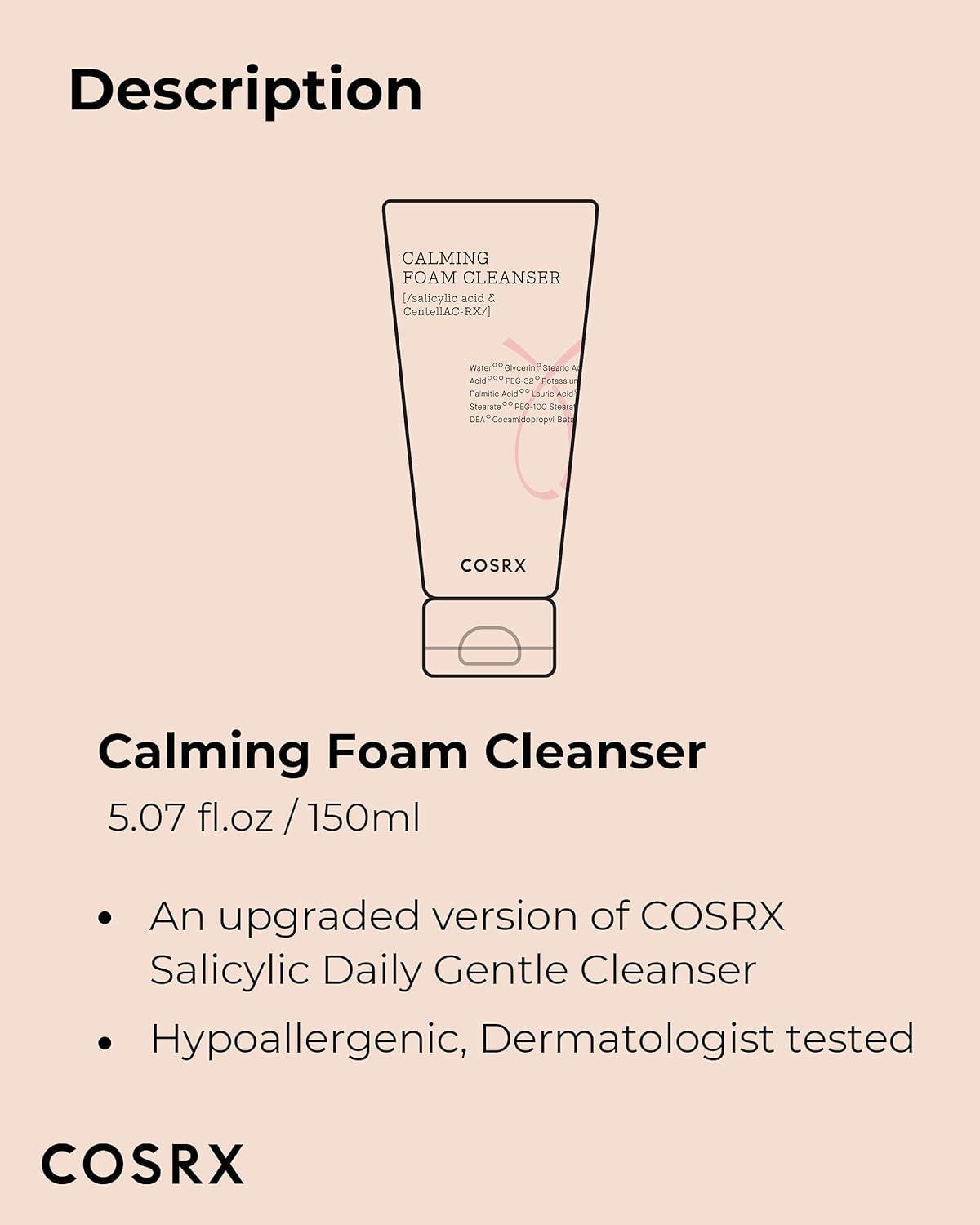[Cosrx] AC COLLECTION CALMING FOAM CLEANSER 150ML
