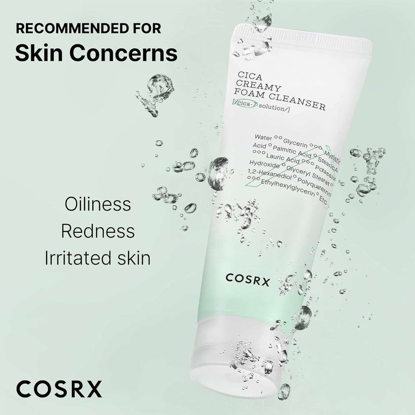 [Cosrx] PURE FIT CICA CREAMY FOAM CLEANSER 150ML