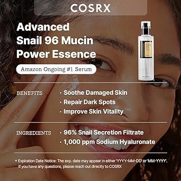 [Cosrx] ADVANCED SNAIL 96 MUCIN POWER ESSENCE 100ML