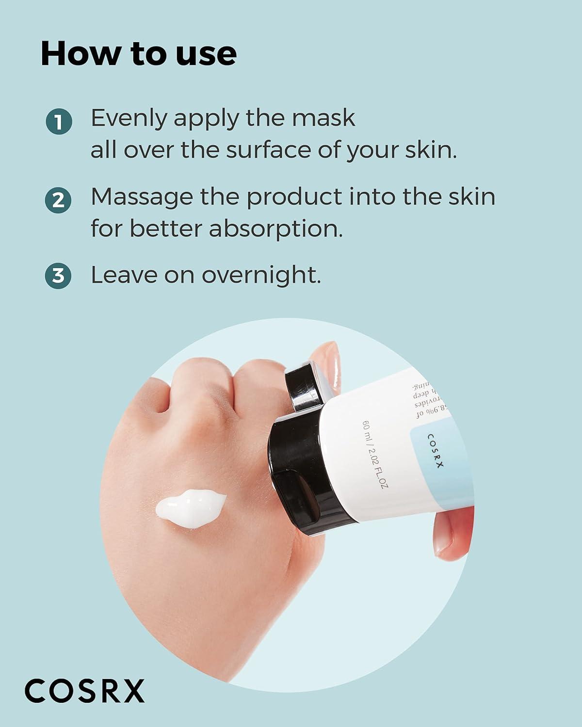 [Cosrx] ULTIMATE NOURISHING RICE OVERNIGHT SPA MASK 60ML
