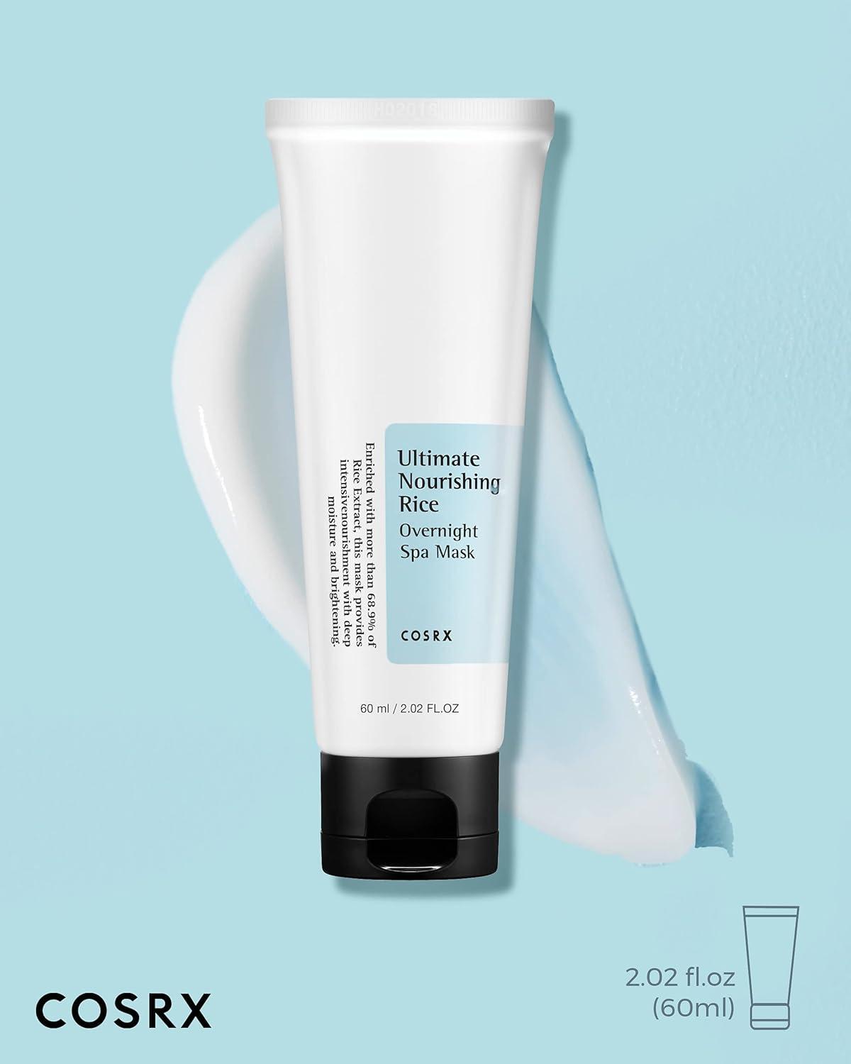 [Cosrx] ULTIMATE NOURISHING RICE OVERNIGHT SPA MASK 60ML