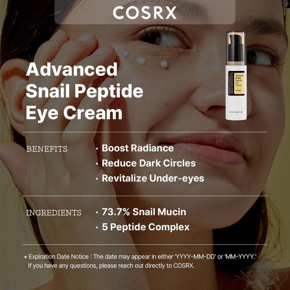 [Cosrx] ADVANCED SNAIL PEPTIDE EYE CREAM 25ML