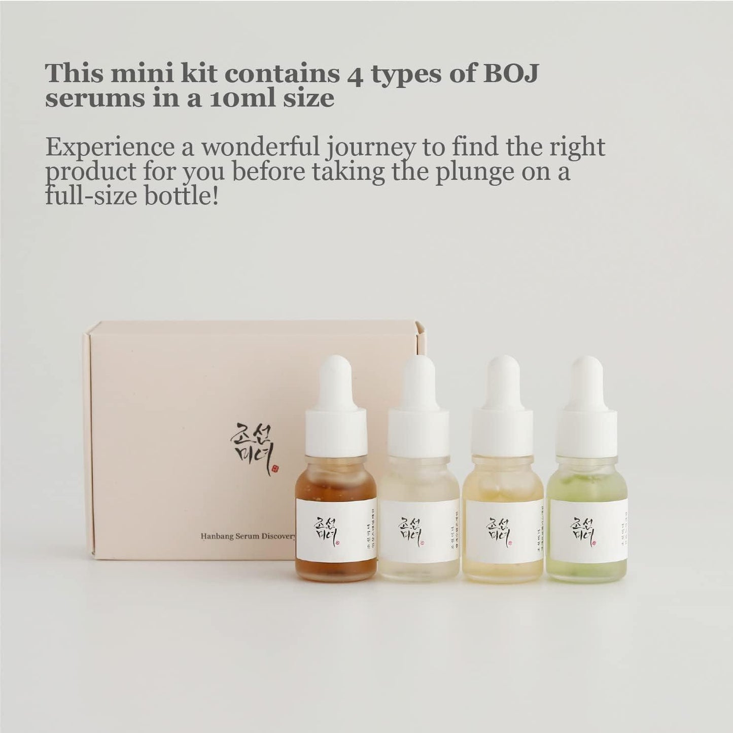[BeautyOfJoseon] HANBANG SERUM DISCOVERY KIT (10ML*4EA)
