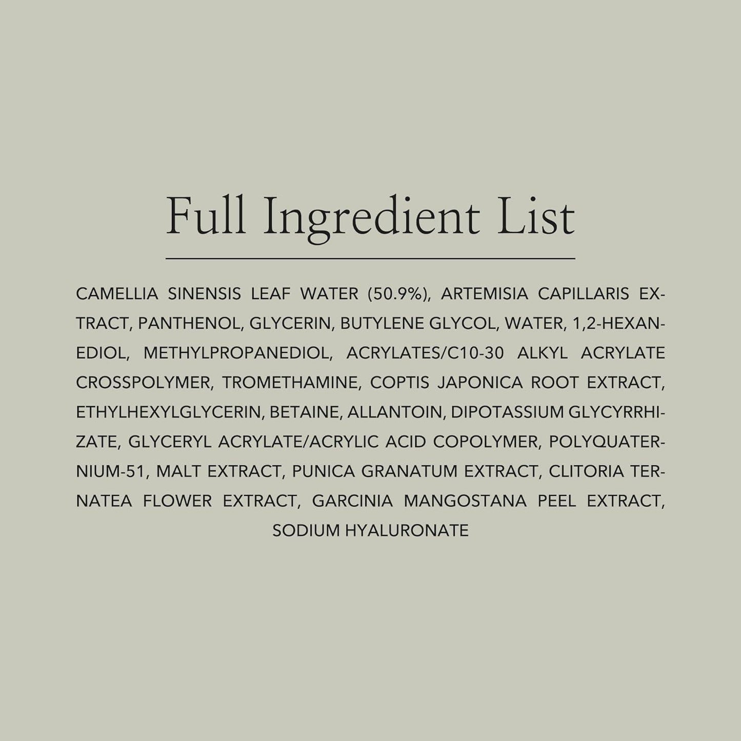 [BeautyOfJoseon] CALMING SERUM : GREEN TEA + PANTHENOL 30ML