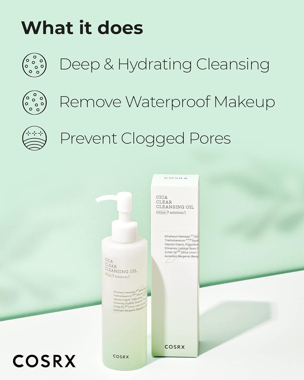 [Cosrx] PURE FIT CICA CLEAR CLEANSING OIL 200ML