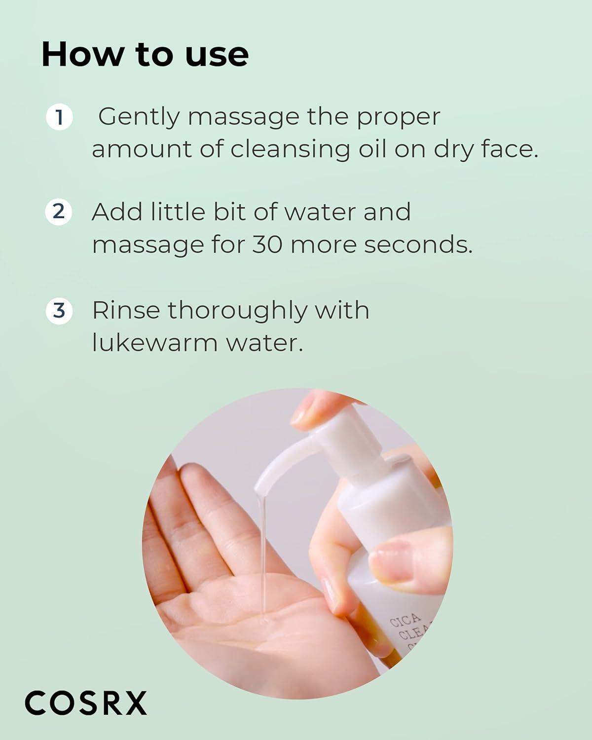 [Cosrx] PURE FIT CICA CLEAR CLEANSING OIL 200ML