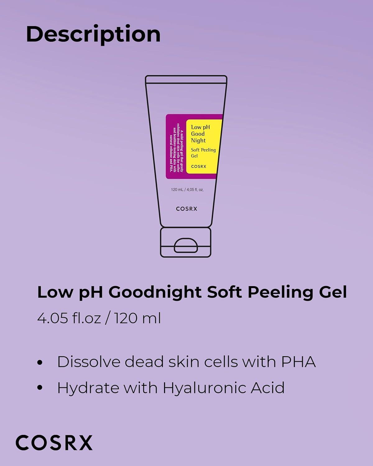 [Cosrx] LOW PH GOOD NIGHT SOFT PEELING GEL 120ML