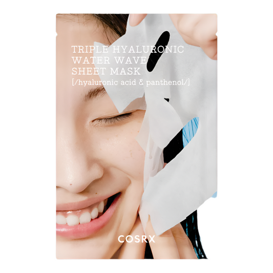[Cosrx] HYDRIUM TRIPLE HYALURONIC WATER WAVE SHEET MASK 1EA 2G